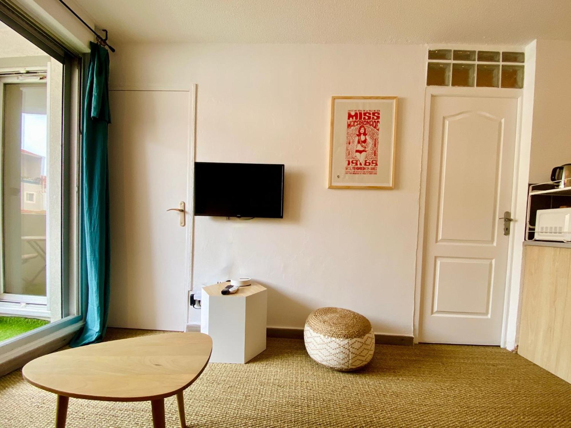 Superbe T2 Cote Gare Parking Clim Wifi Terrasse ! Apartman Sète Kültér fotó